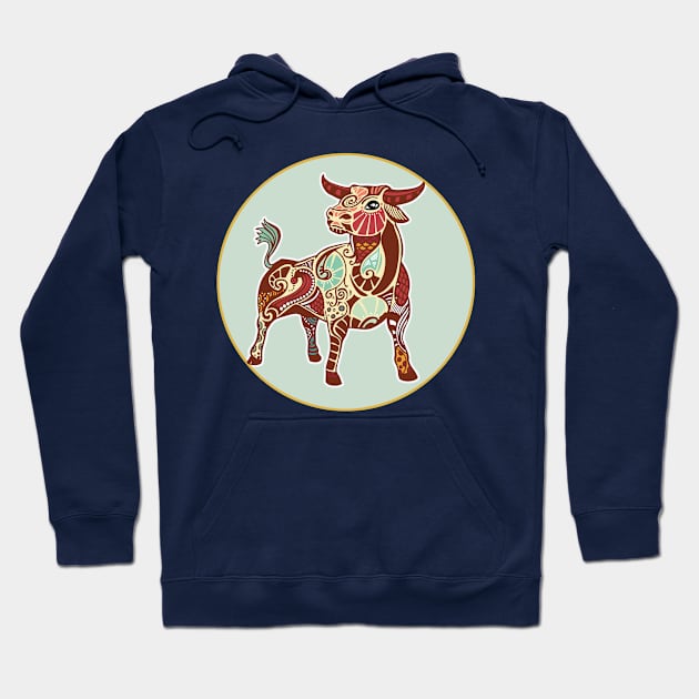 Taurus Hoodie by PaperHead